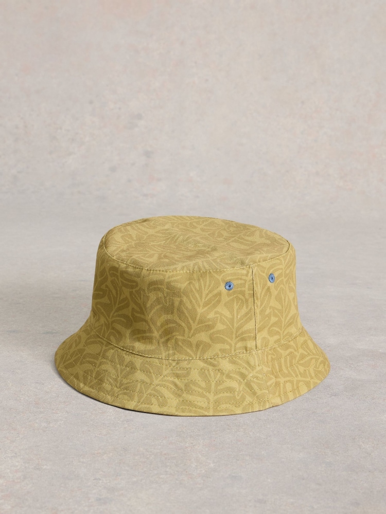 White Stuff Green Reversible Bucket Hat - Image 1 of 1 White Stuff Green Reversible Bucket Hat - Image 1 of 1