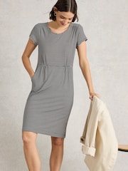 White Stuff Black Tallie Jersey Dress - Image 1 of 6