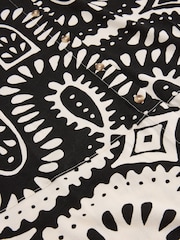 White Stuff Black Rua Jersey Shirt Dress - Image 6 of 6