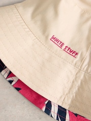 White Stuff Pink Printed Bucket Hat - Image 3 of 3