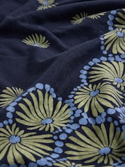 White Stuff Blue 100% Cotton Thea Jersey Dress - Image 6 of 6