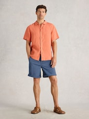 Azul - White Stuff Sutton Drawstring Shorts - Imagen 3 de 6
