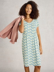 Зеленый - White Stuff Платья Tallie Jersey - Image 1 of 6