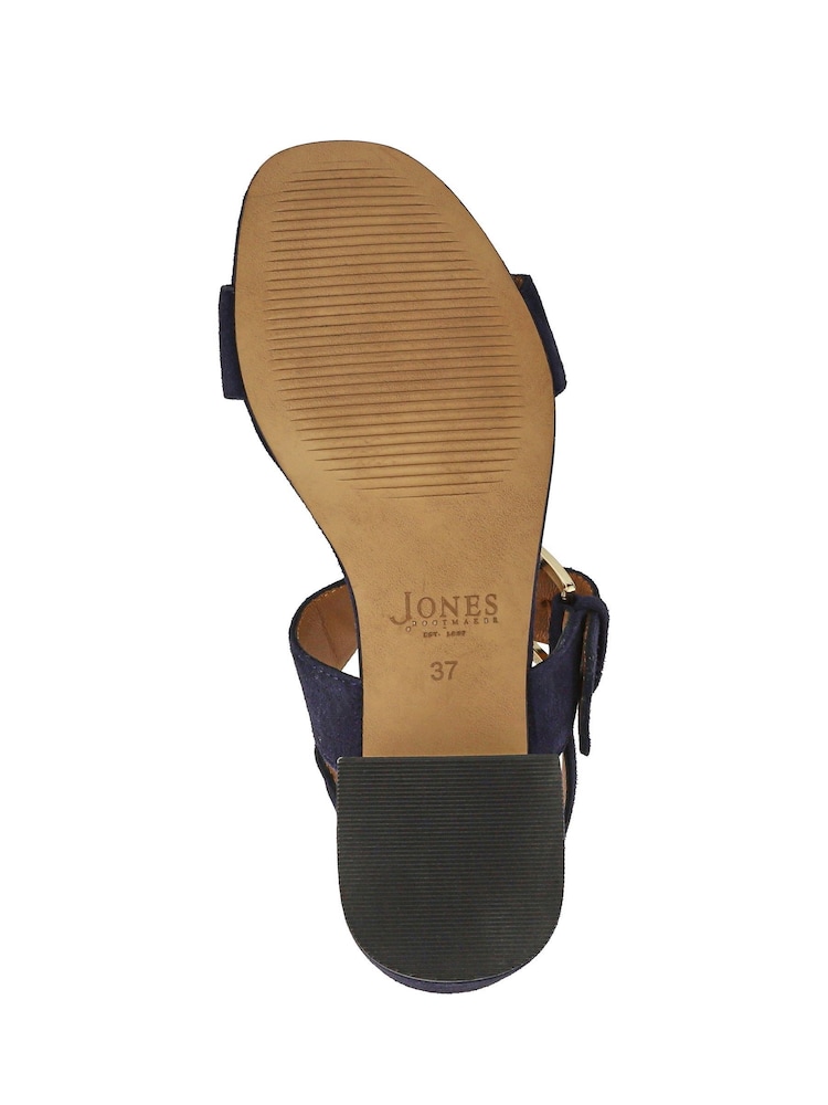 Blau - Jones Bootmaker Kassidy2 Smart Block Heel Sandals - Bild 5 von 5 Blau - Jones Bootmaker Kassidy2 Smart Block Heel Sandals - Bild 5 von 5