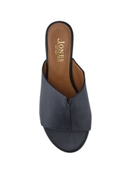 Azul - Jones Bootmaker Jocelyn Leather Wedge Heel Mules - Imagen 5 de 6