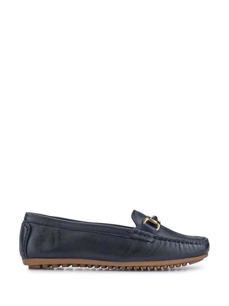 Jones Bootmaker Athikia Leather Slip-On Black Shoes - Image 2 of 6
