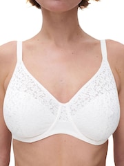 Chantelle Norah Soft Feel Floral Print White Underwired Bra - Imagen 5 de 6