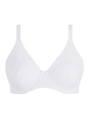 Chantelle Norah Soft Feel Floral Print White Underwired Bra - Imagen 6 de 6