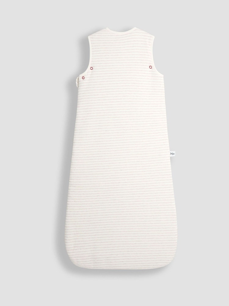 JoJo Maman Bébé Natural Little Pudding Appliqué Sleeping Bag - Image 2 of 3