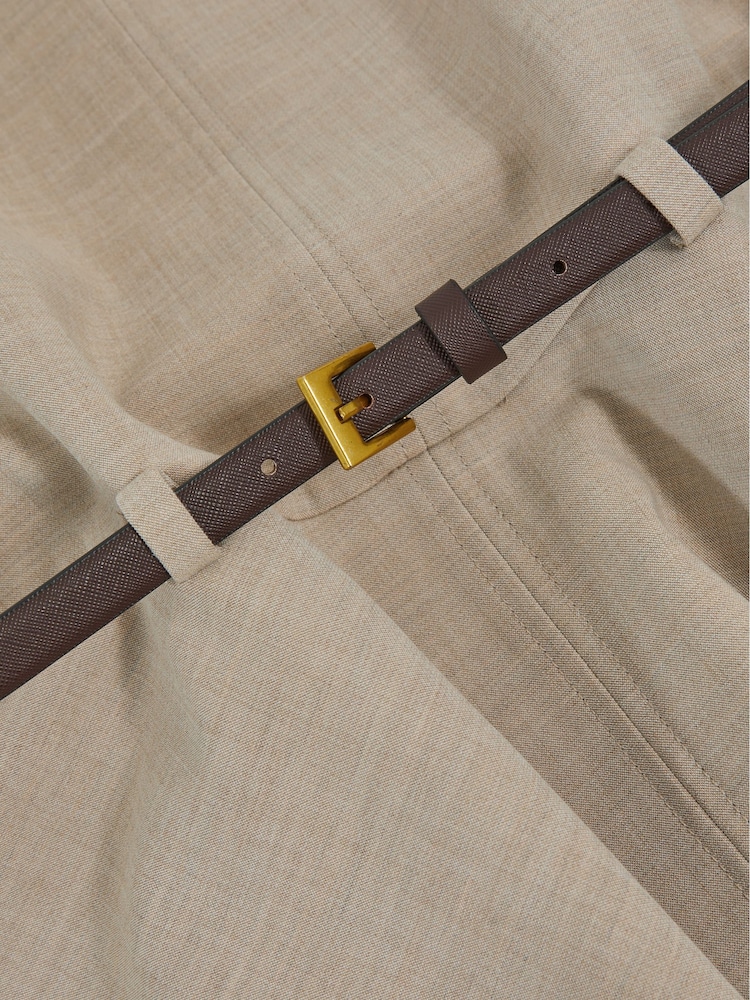 Reiss Neutral Bella Dress - Image 4 of 4