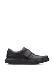 Clarks Black Leather Un Abode Strap Shoes - Image 1 of 7