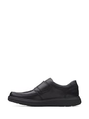 Clarks Black Leather Un Abode Strap Shoes - Image 2 of 7