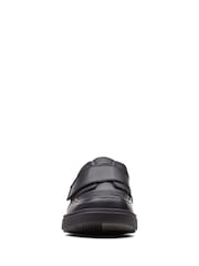 Clarks Black Leather Un Abode Strap Shoes - Image 5 of 7