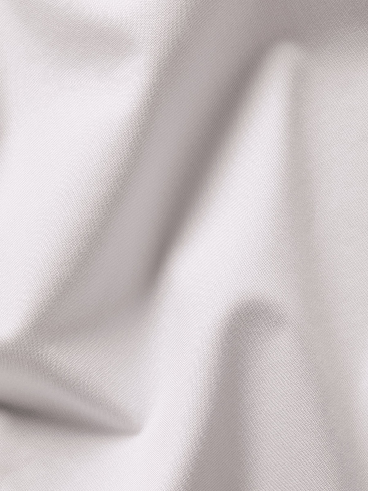 Charles Tyrwhitt White Slim Fit Extra Slim Fit Cutaway Collar Non Iron Poplin 100% Cotton Shirt - Image 5 of 5