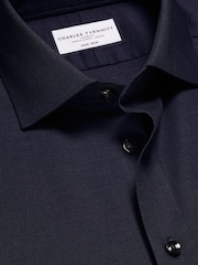 Приталенная негладкая рубашка Charles Tyrwhitt - Изображение 4 из 6