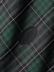Charles Tyrwhitt Green Slim Fit Slim Fit Non-Iron Stretch Geo Printed 100% Cotton Shirt - Image 4 of 4