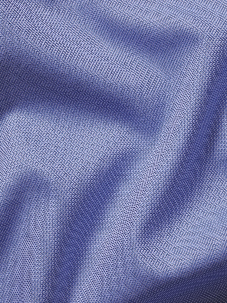 Charles Tyrwhitt Blue Classic Fit Non-Iron Royal 100% Cotton Oxford Shirt - Image 6 of 6