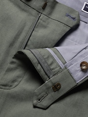 Charles Tyrwhitt Green Cotton Shorts - Image 4 of 4