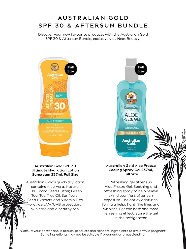 Australian Gold SPF 30 and Aftersun Bundle (Worth £31) - Image 2 of 2