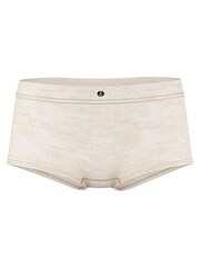 Victoria's Secret Natural White Heather Short Cotton Logo Knickers - Image 3 of 3