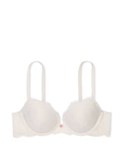 Victoria's Secret Coconut White Push Up Lace Bra - Image 3 of 5