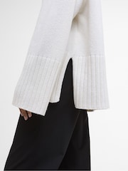 Barbour® Cream Serena Knitted Jumper - Image 5 of 8