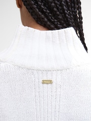 Barbour® Cream Serena Knitted Jumper - Image 6 of 8