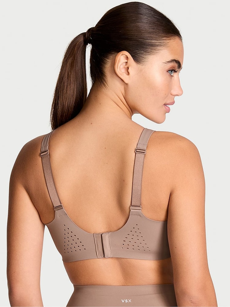 Victoria's Secret Taupe Nude Featherweight Max™ High Support Sports Bra - Image 2 of 3