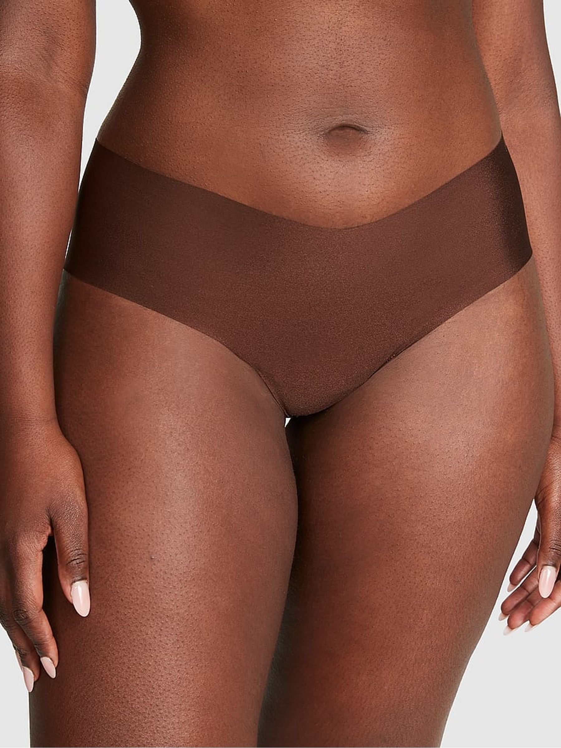Victoria's Secret PINK Ganache Nude Cheeky No Show Knickers