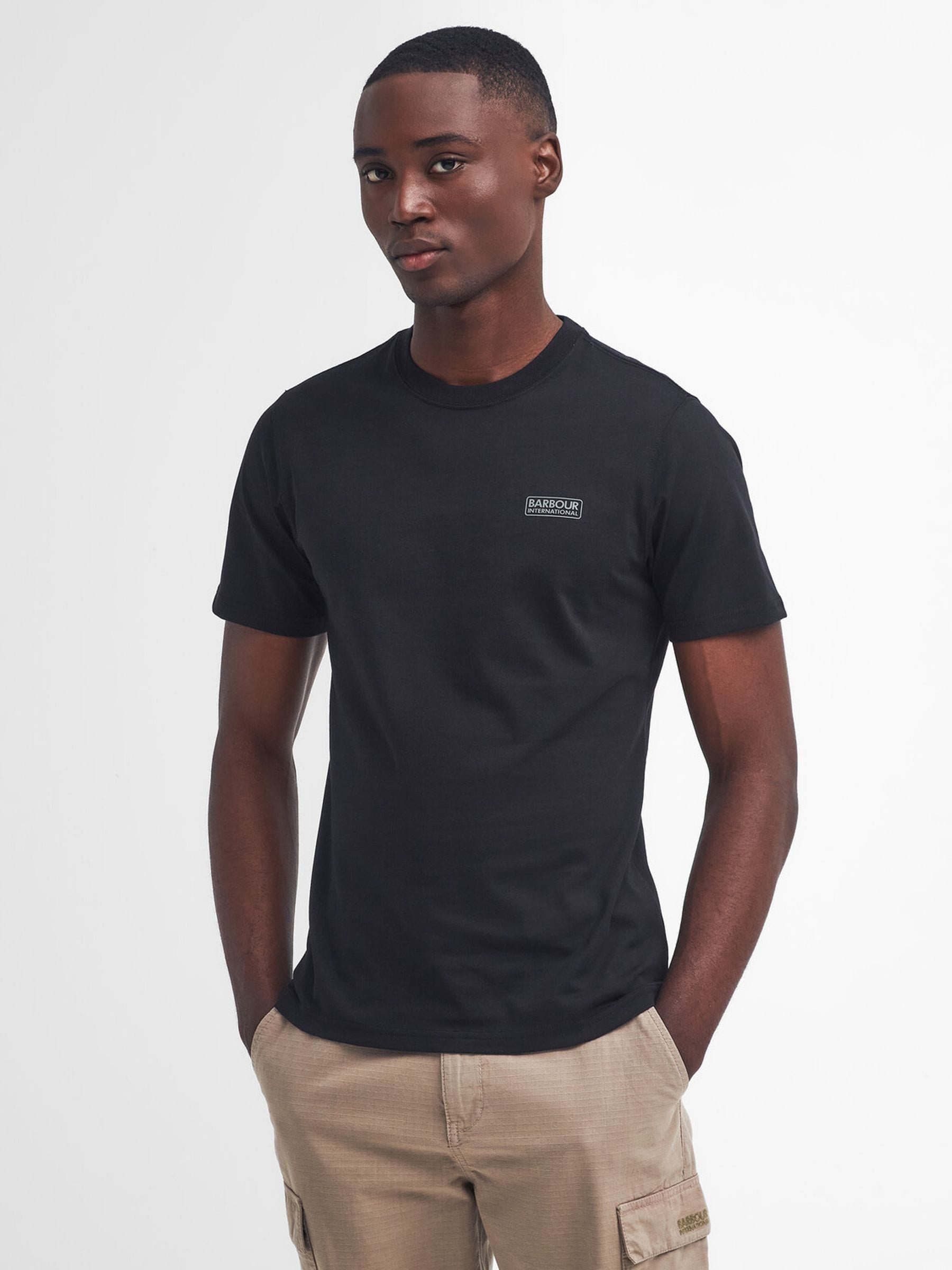 International Men's Small Logo T-Shirt, Football by Barbour in Size 3XL, Sports Direct - Image 6
