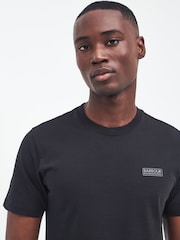Barbour® International Black Logo T-Shirt - Image 4 of 7