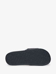 Superdry Blue Core Graphic Print Pool Sliders - Image 3 of 3