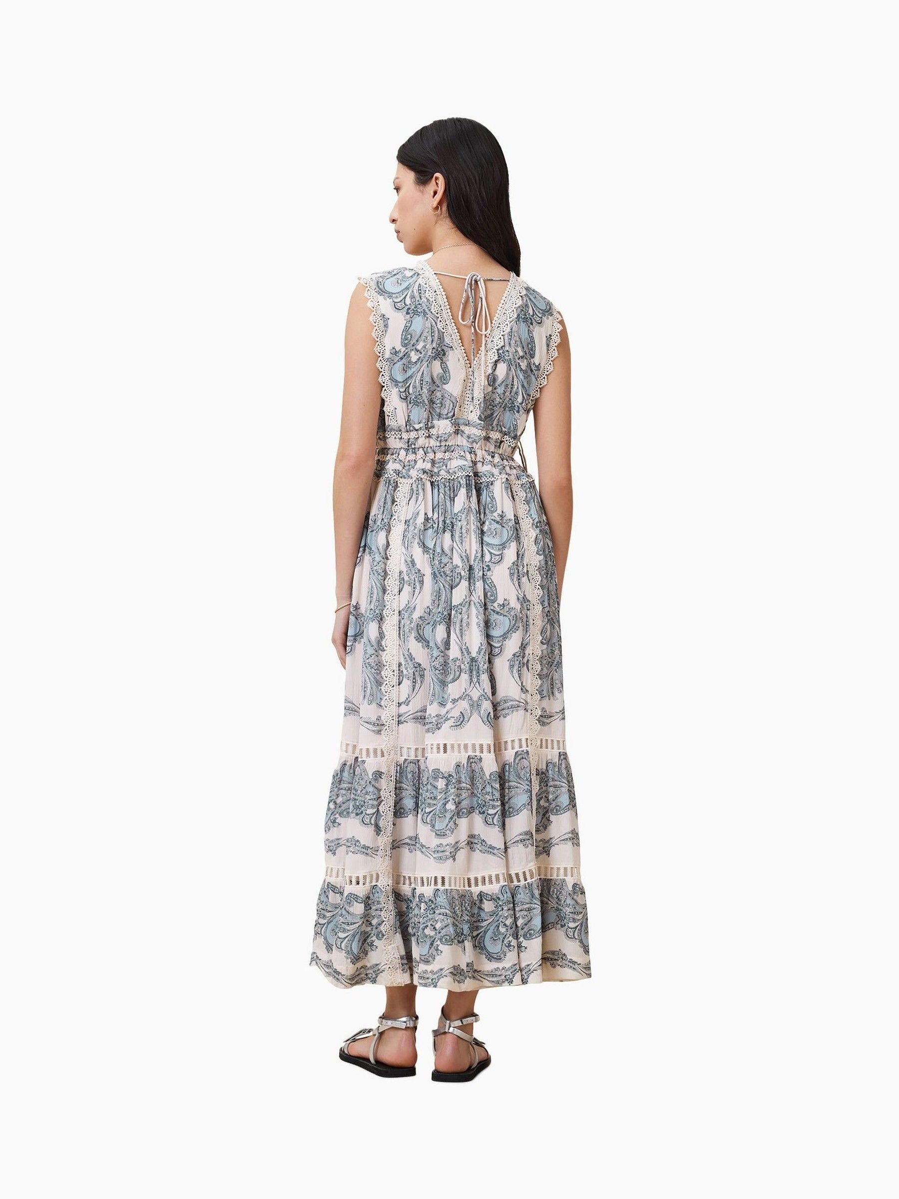 Buy AllSaints Blue Xanthe Dress from Next USA