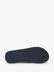 Superdry White Cork Graphic Print Flip Flops - Image 7 of 7