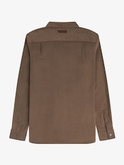 Fred Perry Brown Needle Cord Shirt - Image 2 of 2