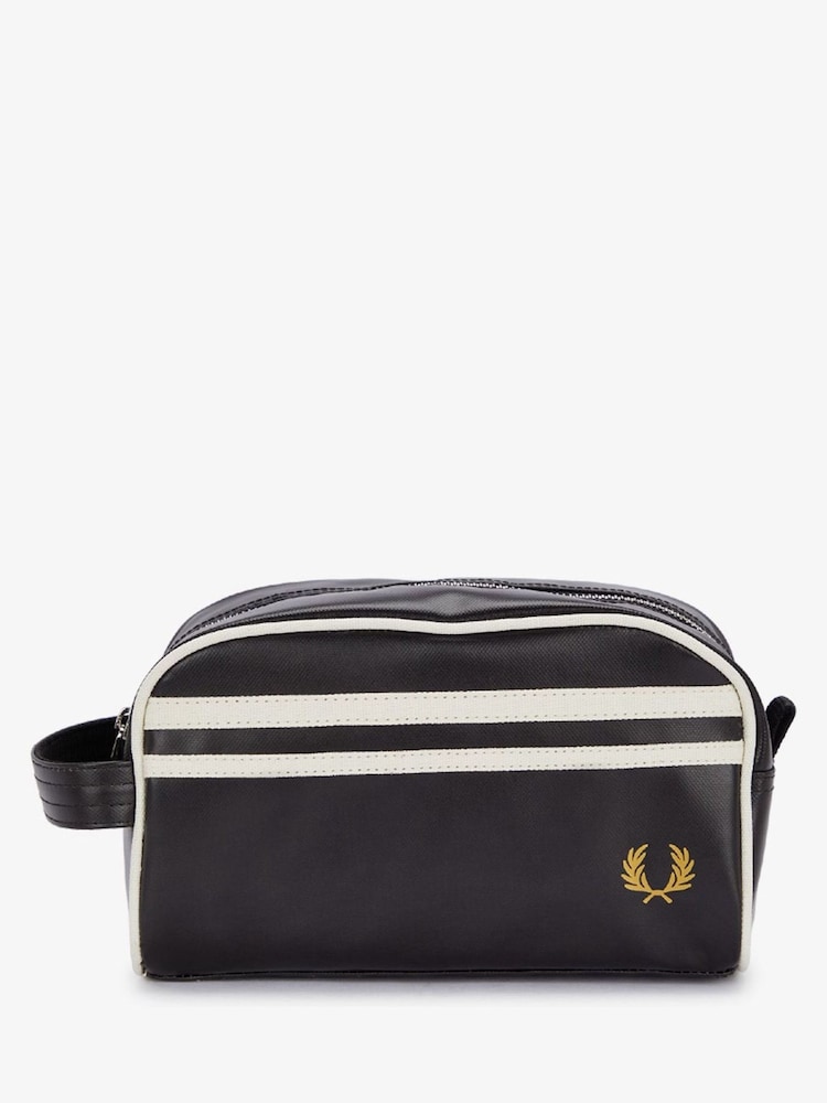 Fred Perry Coated Polyester Wash Black Bag - Imagen 1 de 4