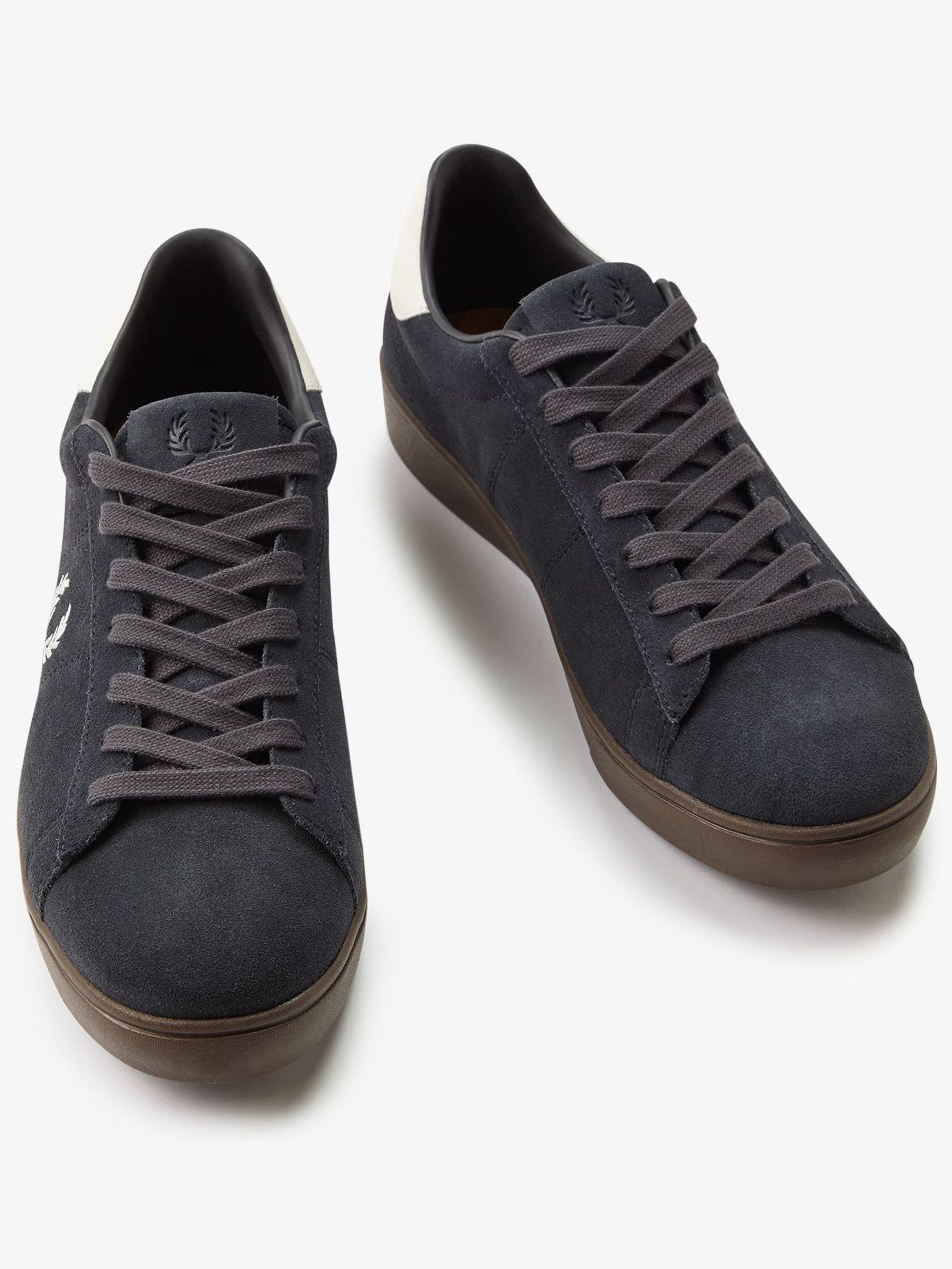 Buy Fred Perry Black Spencer Suede Shoes from Next Canada