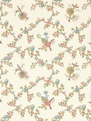 Sanderson Raspberry Stone Giles Trelliage Deacon Wallpaper - Image 1 of 1