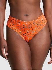 Victoria's Secret PINK Black Witchy Print Cheeky Cotton Knickers - Image 1 of 3