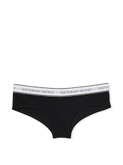 Victoria's Secret Black Cheeky Logo Knickers - Image 3 of 3