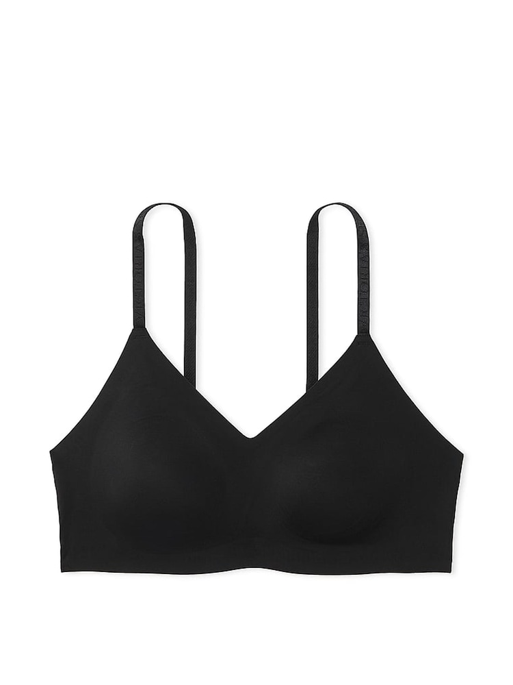 Victoria's Secret Black Bralette Lightly Lined Lounge - Image 3 of 3 Victoria's Secret Black Bralette Lightly Lined Lounge - Image 3 of 3
