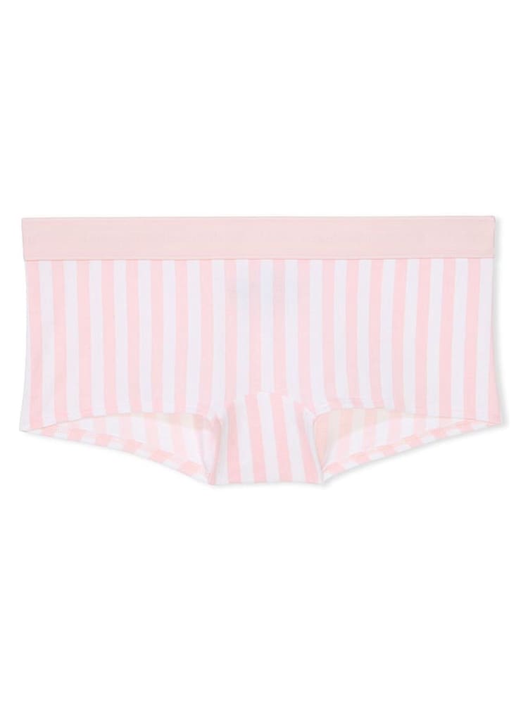Victoria's Secret Pretty Blossom Pink Stripe Short Logo Knickers - Image 3 of 3 Victoria's Secret Pretty Blossom Pink Stripe Short Logo Knickers - Image 3 of 3