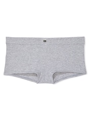 Victoria's Secret Heather Grey Short Cotton Logo Knickers - Image 3 of 3