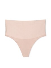 Victoria's Secret Macaron Nude Smoothing Shimmer Shaping Knickers - Image 3 of 3
