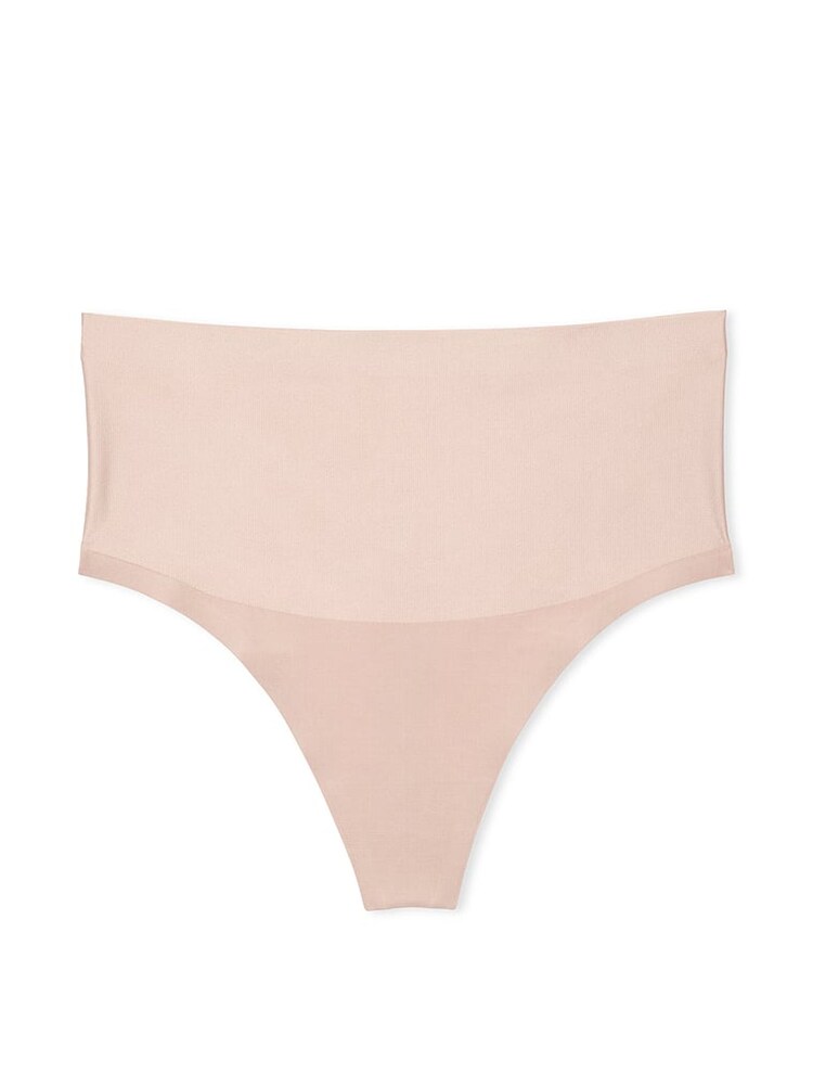 Victoria's Secret Macaron Nude Smoothing Shimmer Shaping Knickers - Image 3 of 3