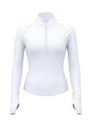 Victoria's Secret White Incredible Coverage™ Half Zip Jacket - Image 4 of 4