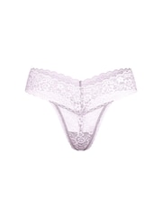 Victoria's Secret Delicate Violet Purple Thong Knickers - Image 3 of 3