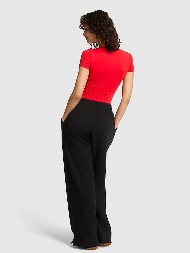 Victoria's Secret PINK Black Fleece Joggers - Image 2 of 4