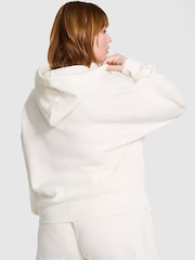 Victoria's Secret PINK Winter White Fleece Hoodie - Image 2 of 3