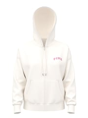 Victoria's Secret PINK Winter White Fleece Hoodie - Image 3 of 3